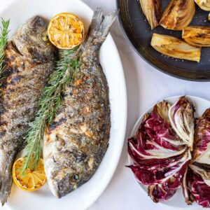 Whole Sea Bream (Grilled Only)